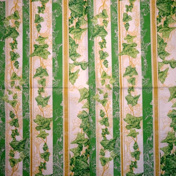 043 Plants - 4 ply - ppd - Handkerchief